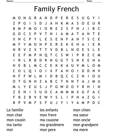 french family Search